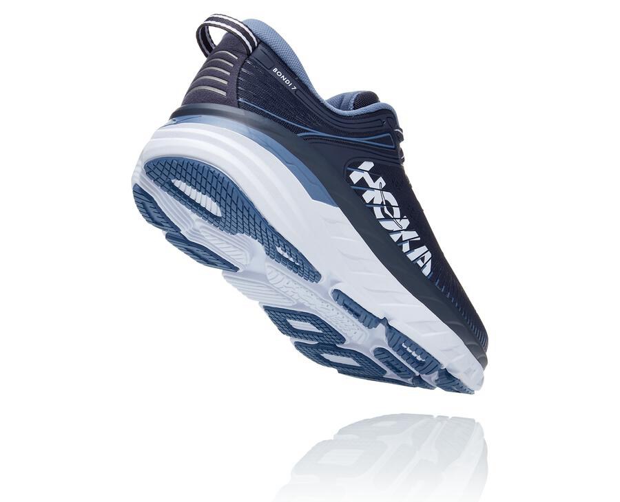 Hoka One One Koşu Ayakkabısı Erkek Lacivert - Bondi 7 - YT3429610